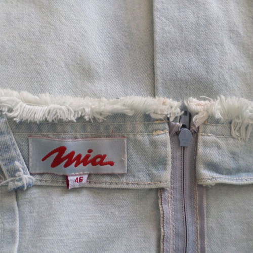 Mia denim dress S/M elastic, like new, light blue