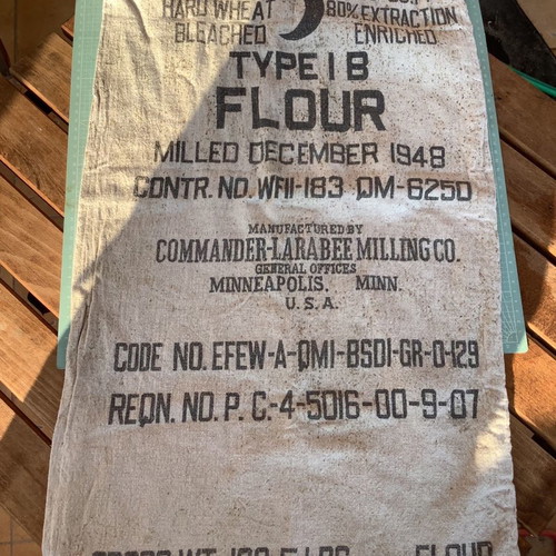 Aid sack 1948 used from Minneapolis USA