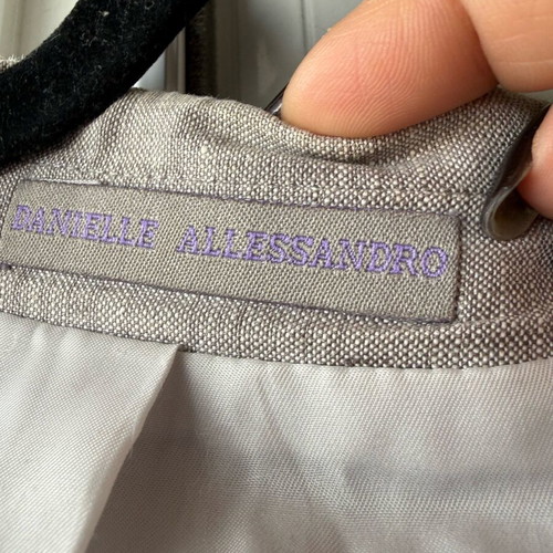 Men's linen jacket grey like new, size 60
