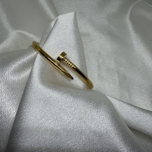 Bracelet nail design new, stainless steel, gold color