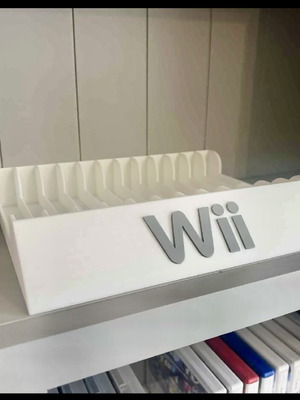 Wii Games Organizer Stand new, minimal design with 12 slots