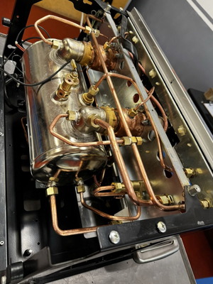 Professional coffee machine used