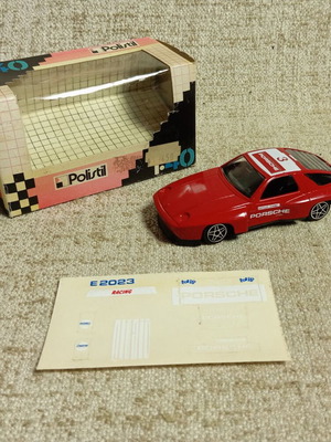 Porsche Turbo Polistil Italy 1:40 diecast new with box vintage
