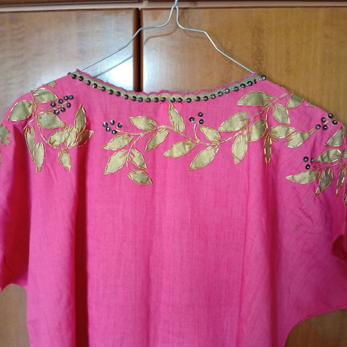 Authentic Egyptian Caftan 100% Cotton Like New, Size M