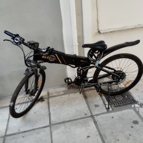 Bezior folding electric bike with 500W motor
