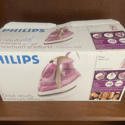 Philips GC3340 Premium steam iron, 1300W, 300 ml tank, 35 g/min steam