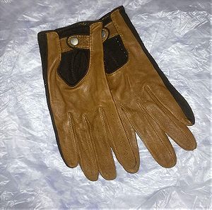 Καινούργια Zara δερμάτινα γάντια οδήγησης