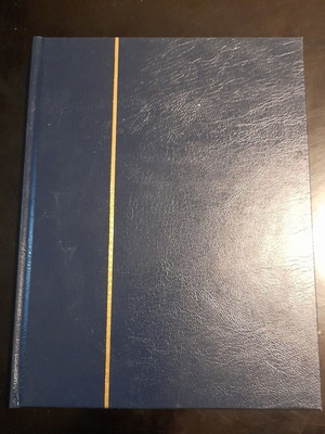 Worldwide stamp collection in A5 album like new, 8 pages