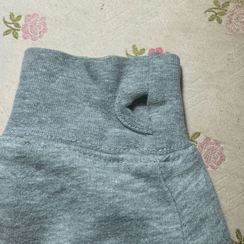 Unisex hoodie like new, gray, size L
