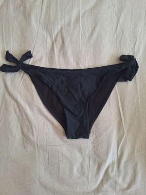 Black Bikini Bottom Tie Side Rae Size L 44 used