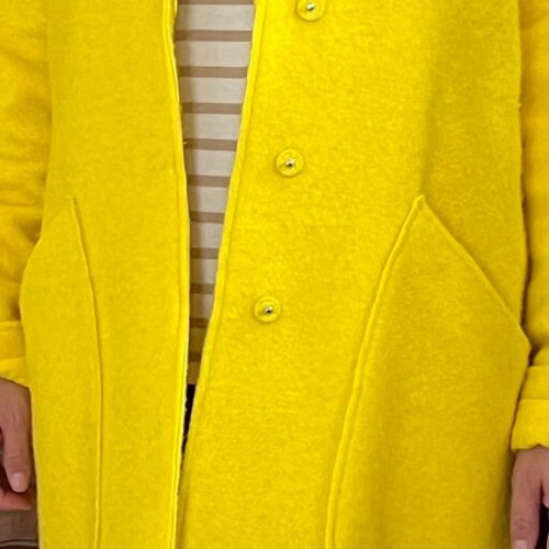 Zara Trf yellow small coat used