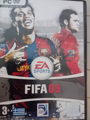 FIFA 08 and FIFA 07 PC games used, sports