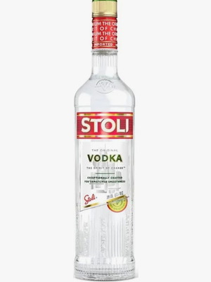 Stoli Vodka new, crystal clear and premium
