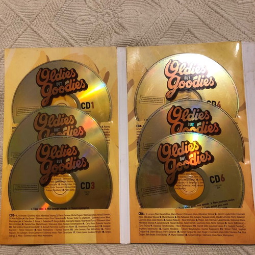 Goldies But Goodies CD box set 12 discs Greek and foreign songs