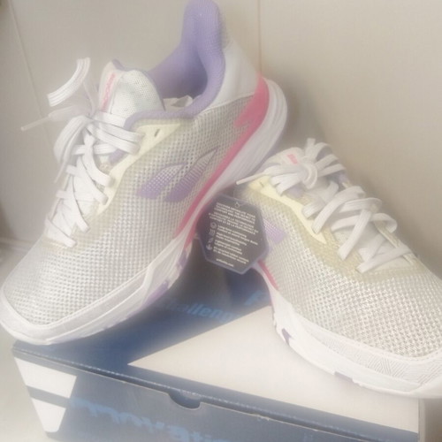 Babolat tennis shoes new, size 38.5, white and pink