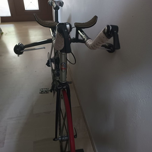 Pinarello Ceramicall 100 triathlon race bike used, 56cm, silver