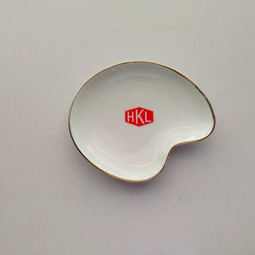 Small porcelain plate HKL used, Gerolnd Porzellan