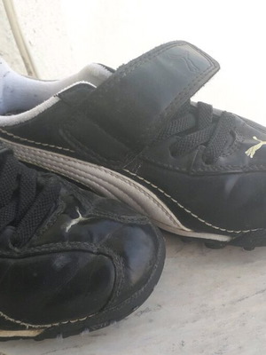 Παπουτσάκια παιδικά αγορίστικα Puma καινούργια, μέγεθος 29 μπλε με άσπρο