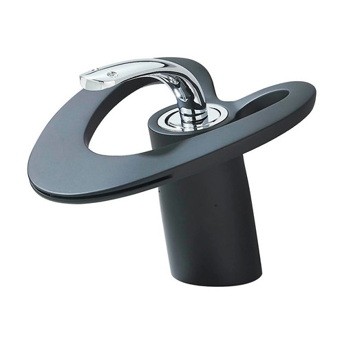 Sink faucet black with single handle, new, modern art design