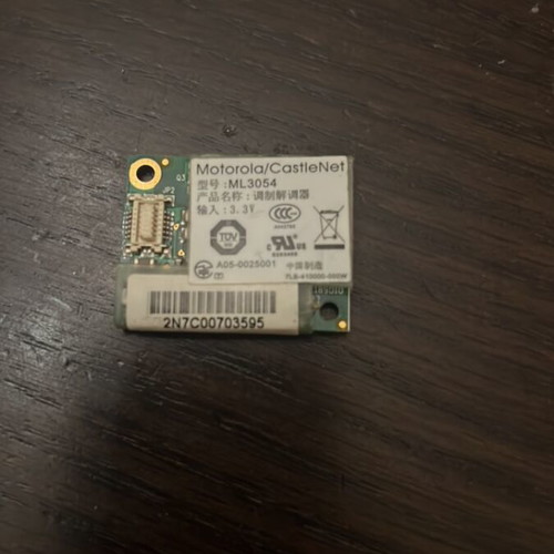 Motorola/CastleNet ML3054 internal laptop modem card like new