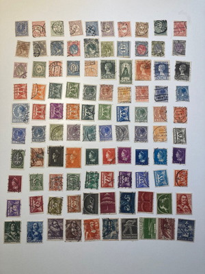 Netherlands stamps used, 300 different sealed