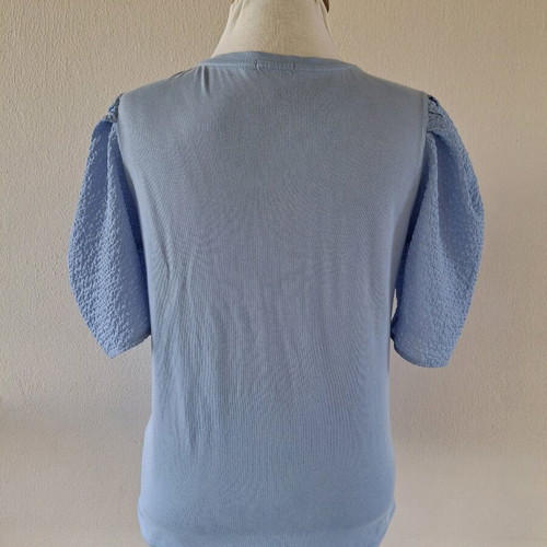 Stradivarius top size M like new, blue turquoise