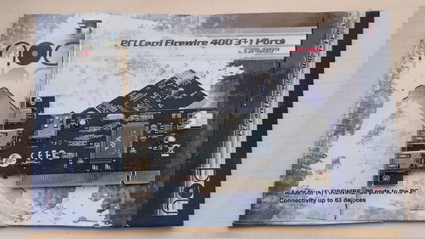 NOD PCI CARD FIREWIRE 400 3+1 PORTS CTR-003