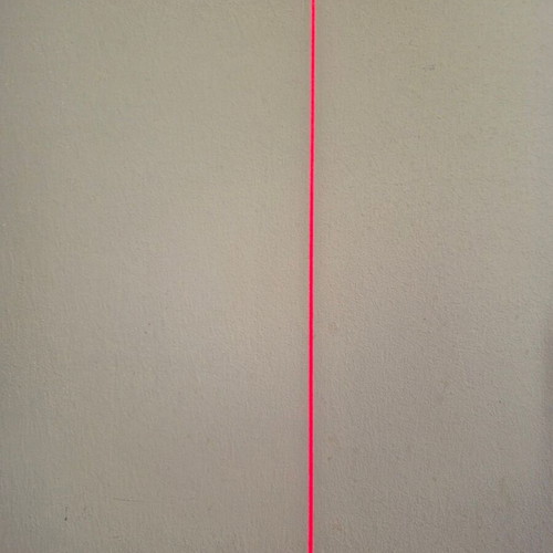 Laser Level PLS with Receiver and Case used, needs repair