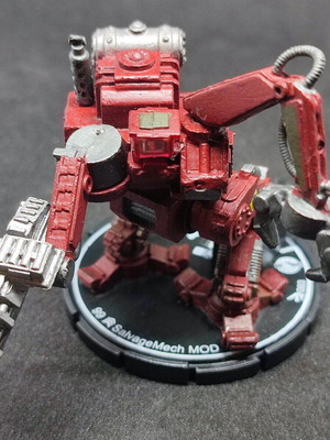 Mechwarrior SalvageMech Mod #083 like new miniature figure