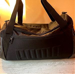 PUMA Νέα αυθεντική μαύρη αθλητική ή γυμναστική τσάντα