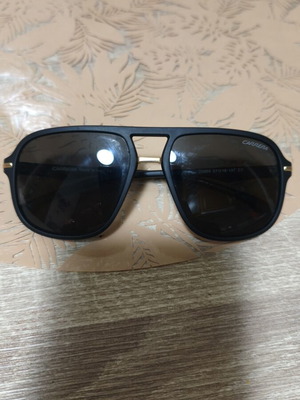 Carrera 23004 men's sunglasses, black with gold details
