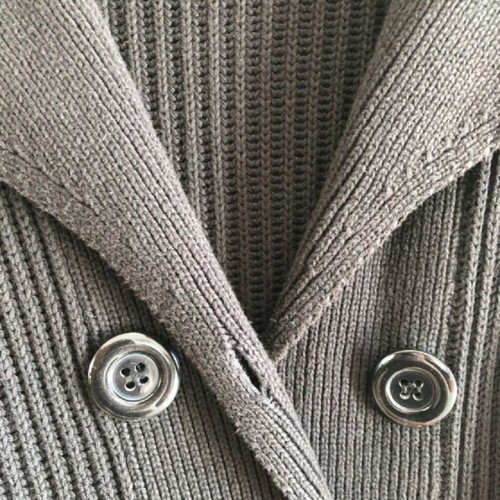 Zara long cardigan coat used, black size M