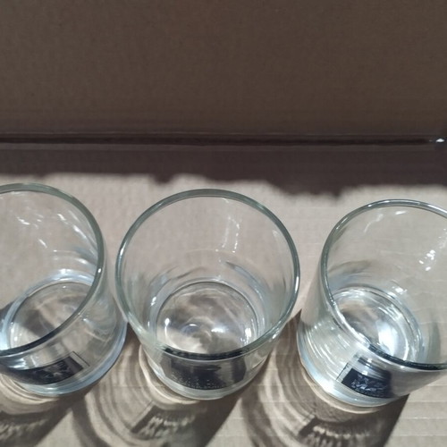 Whyte & Mackay collectible whisky glasses set of 4