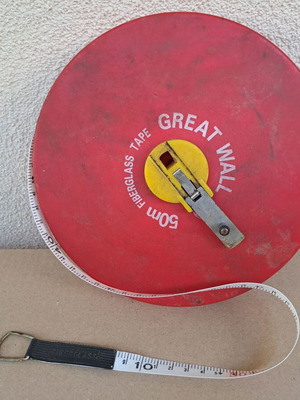 Great Wall Fiberglass Measuring Tape 50m used