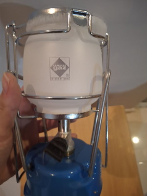 Camping Gaz Lumogaz vintage lantern new without gas cartridge