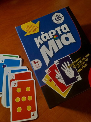 Karta Mia board game like new, Uno type
