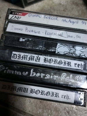 Dimmu Borgir 6 demo κασέτες σαν καινούργιες