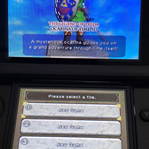 The Legend of Zelda: Ocarina of Time 3D Nintendo 3DS game like new