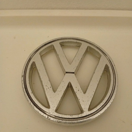 Volkswagen metal emblem used