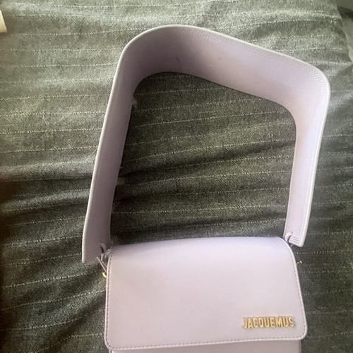 Jacquemus shoulder bag purple like new