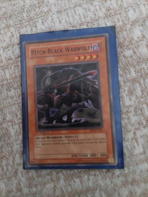 Yu-Gi-Oh Pitch Black Warwolf κάρτα
