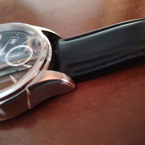 Hamilton Jazzmaster H326160 chronograph watch, silver