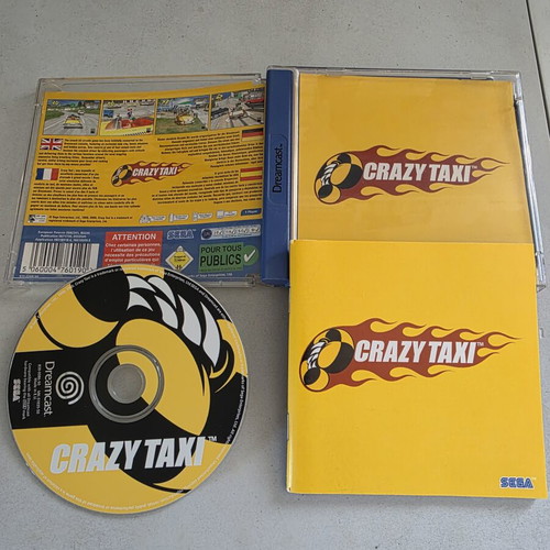 Crazy Taxi Sega Dreamcast game used