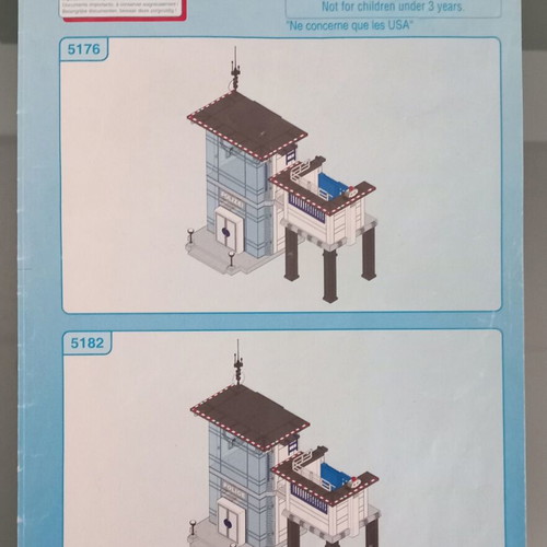 Playmobil 5182 Police Station set like new