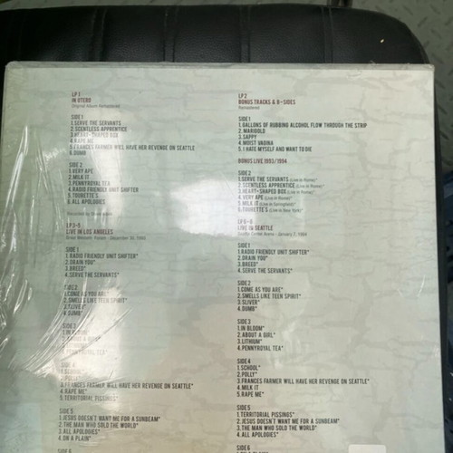 Nirvana In Utero Limited Edition Deluxe 8 LP vinyl new sealed