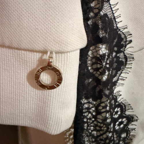 Relish blouse with lace like new, size S