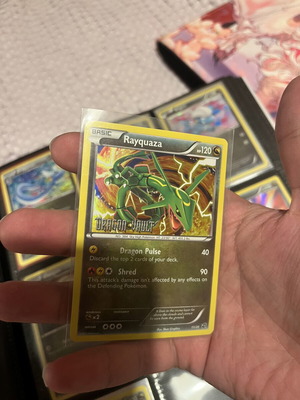 Rayquaza Dragon Vault reverse holo Pokemon card