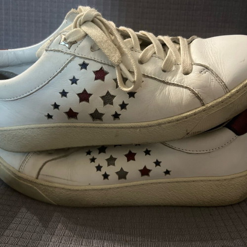Tommy Hilfiger sneakers size 38 like new, white athletic shoes