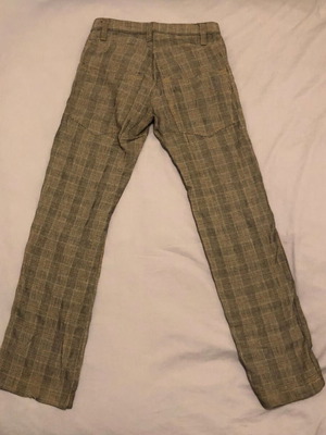 Pants PX checkered 32 brown used