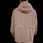 Μπουφάν Damart μπεζ καινούργιο XXL unisex με αποσπώμενη κουκούλα